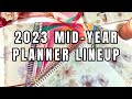 2023 Mid-Year Planner Lineup / Erin Condren / Happy Planner / Jane's Agenda