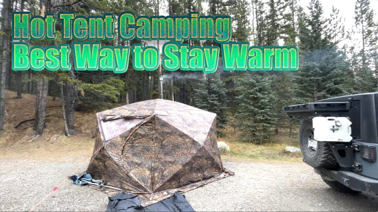 Bereg 5 Person Pentagon Russian Bear Hot Tent - YouTube