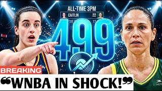 WNBA IN SHOCK AS CAITLIN CLARK CATCHES SUE BIRD’S CAREER MARK — THIS IS HUGE!