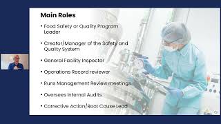 Job Definition in Food Safety n Quality Assurance