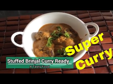 How to prepare stuffed brinjal curry video | Amruthas Kitchen and Beauty