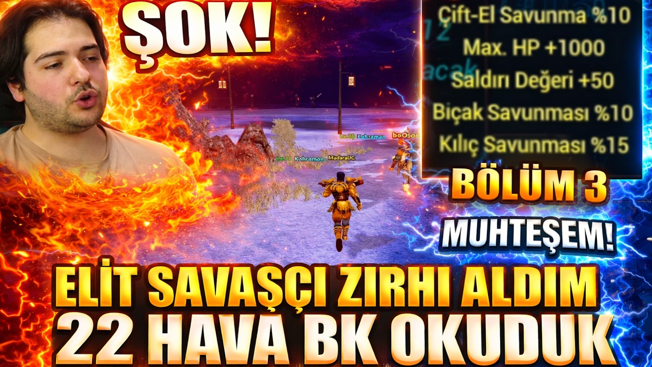 Mobile2 Elit Savaşçı Zırhı Aldık 22 Hava BK  50M  Okuduk Okuduk Bölüm 3