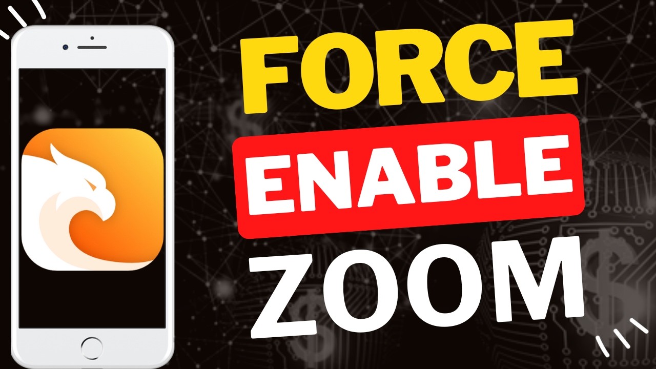 How to Force Enable Zoom in Carbon Browser on Mobile
