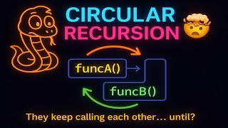 🔁 Indirect Recursion in Python Explained | When Functions Call Each Other!