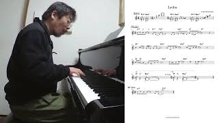 『Lydia (Jack DeJohnette)』  played by Takeshi Fukushima (Solo Piano) with sheet
