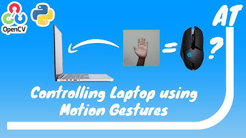 Controlling laptop using motion gestures| Python, OpenCV, Machine Learning, PyAutoGUI & ubuntu 19.10