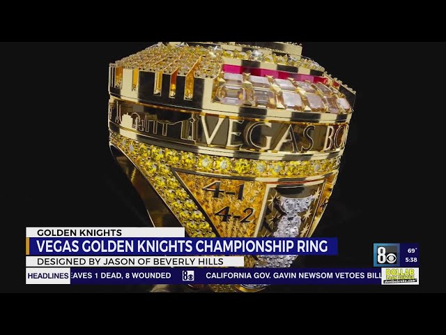 Golden Knights Stanley Cup Championship rings. : r/nhl