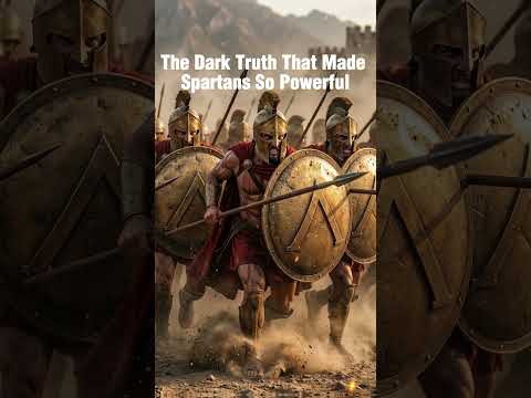 The Dark Truth That Made Spartans So Powerful #history #shorts #shortvideo #spartan #ancienthistory