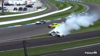 Ryan Blaney Intentionally spins AJ Allmendinger - 2023 NASCAR Cup Series at Indianapolis