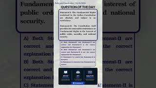 Question of the day  #upsc #generalknowledge #gk #gpsc #currentaffairs #ias #gpscpreparation
