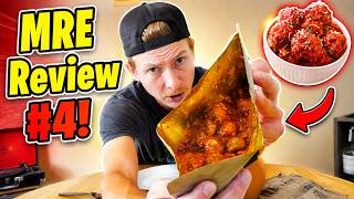 Trying a Meatball & Marinara MRE!