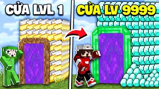 KHANGG BEDWARS NÂNG CẤP CỬA LEVEL 1 VS CỬA LEVEL 9999 ** SỞ HỮU VŨ KHÍ RỒNG HỦY DIỆT TROLL NOOB TEAM