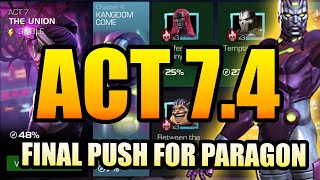 Act 7.4 Completion - Final Push For Whale Paragon - Marvel Contest of Champions