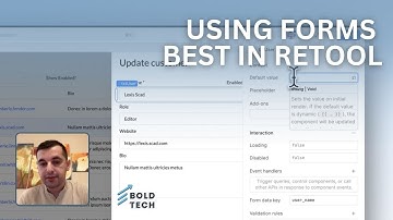 Retool Forms: The Correct Pattern | Retool Tutorials