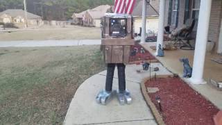 Building a Gonk costume with Electronics & 3D printed parts