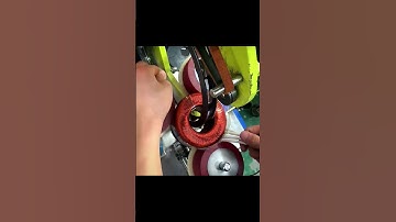 I am Satisfied On This Video: Inserting Final Tape Cover On Toroidal Transformer #electronics