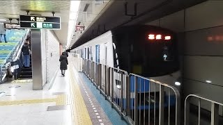 札幌市営地下鉄 東豊線9000形が発車する！さっぽろ駅と東区役所前で撮影！