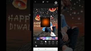 picsart Diwali photo editing video amazing creative tutorial 2021  happy Diwali 🙏🙏 screenshot 4