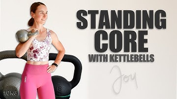 12 Min Standing ABS & CORE Workout with Kettlebell