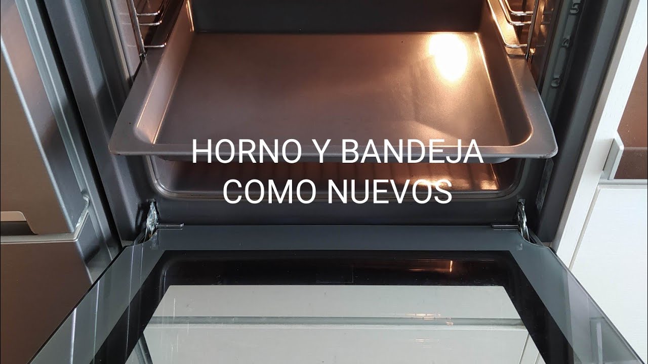 Trucos para limpiar la puerta (doble) del horno