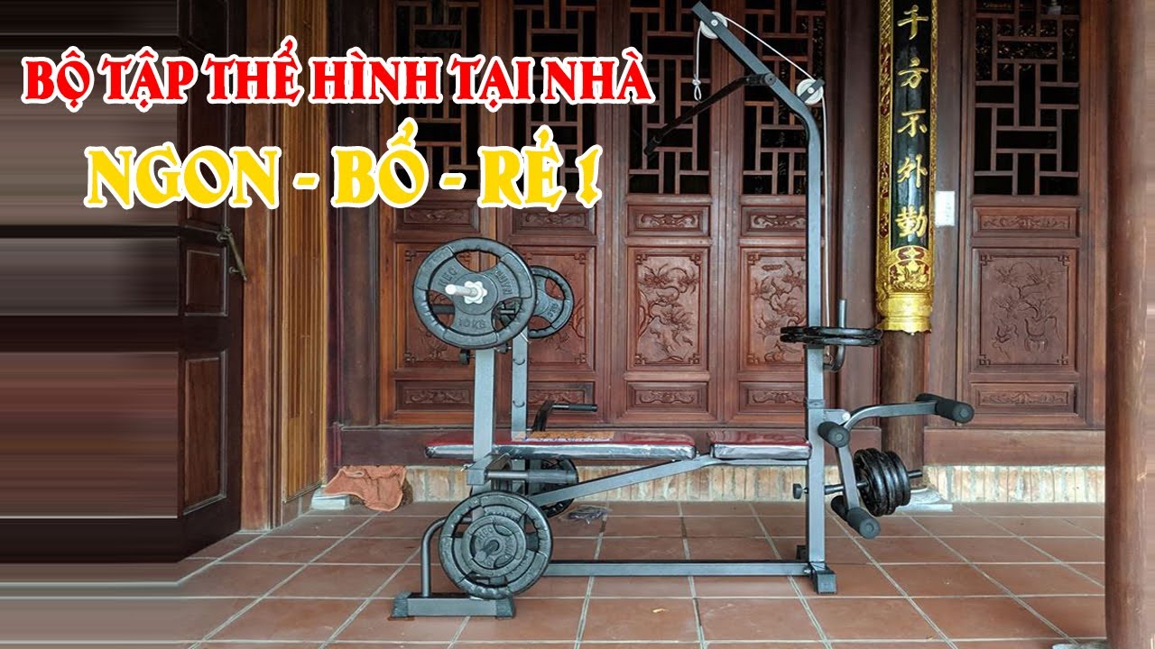 phòng tập gym ở cầu giấy giá rẻ New Máy Tập Thể Hình Đa Năng Tại Nhà - Bộ Tập Gym Tại Nhà Giá Rẻ