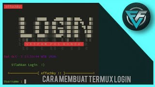 Famous cara membuat script login di termux Profile