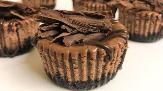 Chocolate Cheesecakes Recipe | Mini Chocolate Cheesecake | Cheese Cupcake | Chocolaty Cheesecake