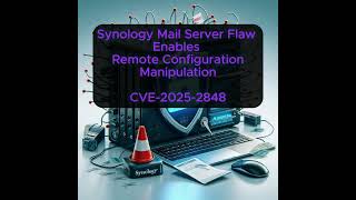 Synology Mail Server Flaw Enables Remote Configuration Manipulation - CVE-2025-2848