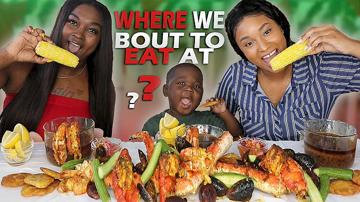 WHERE WE BOUT TO EAT AT?! COLLAB WITH ANTWAIN + KING CRAB SEAFOOD BOIL MUKBANG | QUEEN BEAST