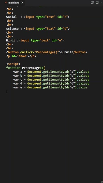 Student Grade Calculator JavaScript for beginners in Hindi/Urdu # ...