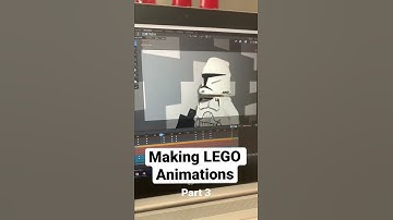 Running Clone (Blender - 3D LEGO STAR WARS Animation) [Part 3]
