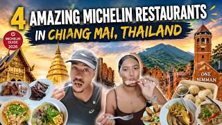 We Tried 4 AMAZING Michelin Guide Restaurants in Chiang Mai Thailand! 🇹🇭😋