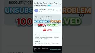 How To Recover Free Fire I'd | unsubscribe Garena Gmail | Free Fire Recovery Email Otp problem #ff