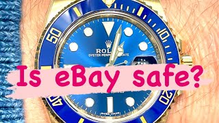 Is it safe to buy Rolex on eBay with eBay authentication?