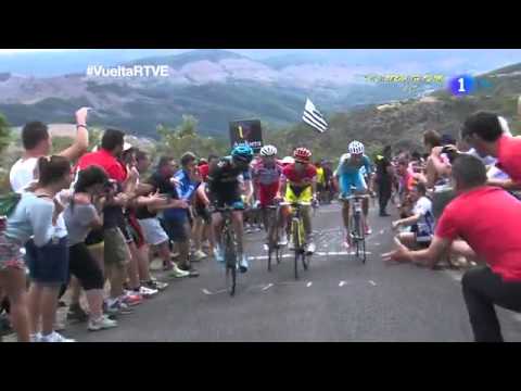 Etapa 14 Ultimos kilometros Santander-La Camperona Vuelta a España 2014