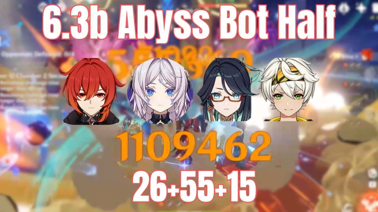 Diluc Plunge 6.3b Bot Half Speedrun 96s