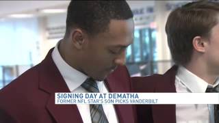 DeMatha football star follows in father’s footsteps to Vanderbilt