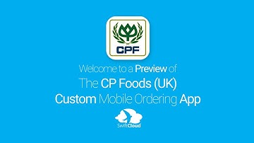 CP Foods (UK) - Mobile App Preview CPF5591W