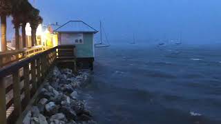 Rain from Tropical Storm Eta at Bradenton Beach Pier | Herald-Tribune