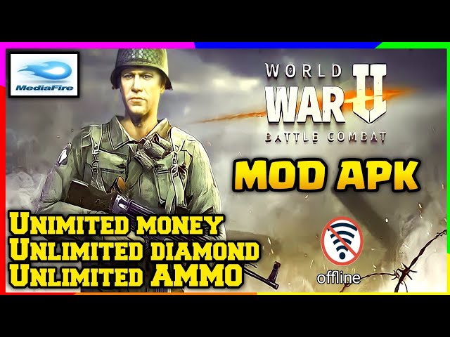 World War Heroes 2 Mod Apk Unlimited Money And Gold World War Heroes: WW2  Shooter Android Gameplay 