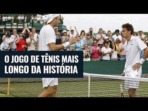 Após 10h, jogo mais longo da história do tênis é adiado 