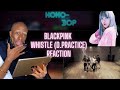 EX-BALLET DANCER REACTS to BLACKPINK - Whistle (Dance Practice)