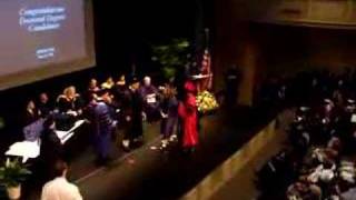 Laura's Doctoral Hooding