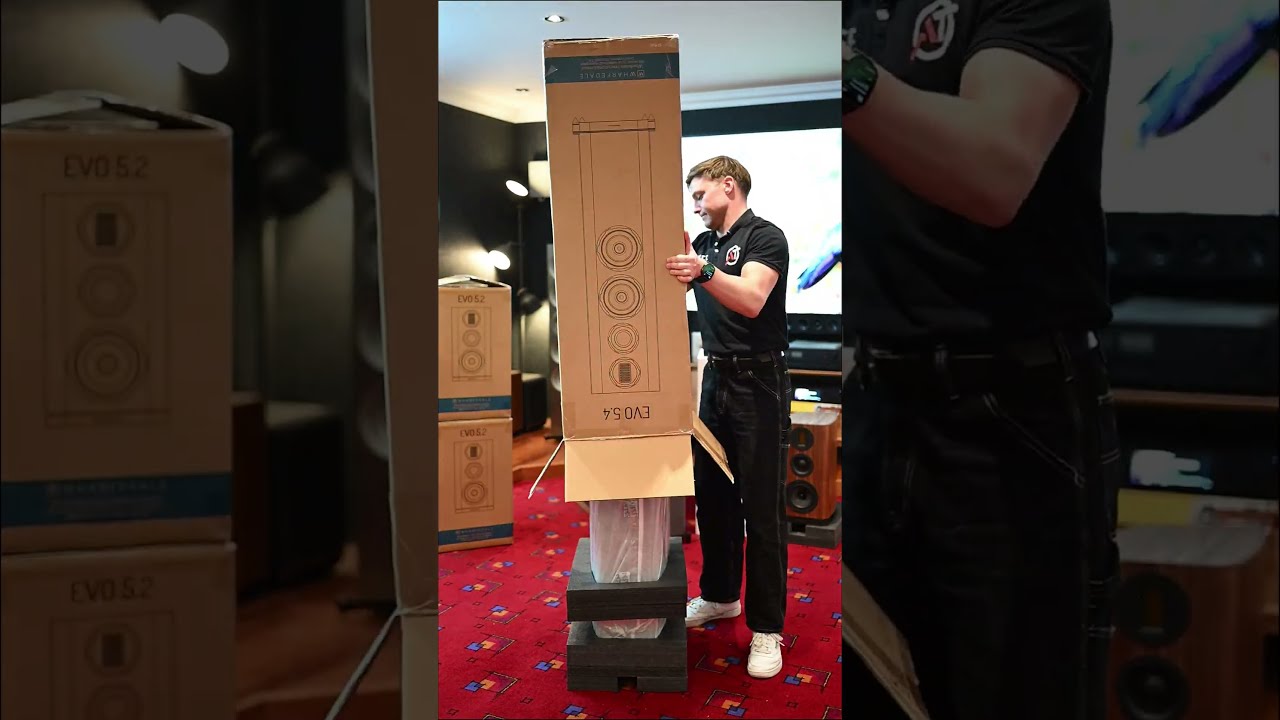 Wharfedale EVO 5 2 And 4 Unboxing WharfedaleEVO SpeakerUnboxing HiFiSpeakers AudioTrends