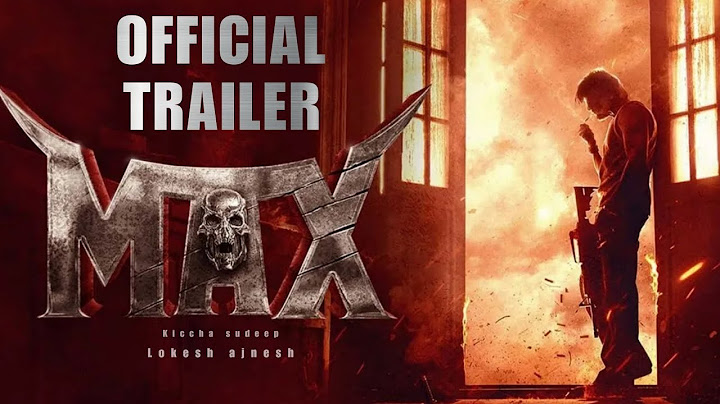 MAX - official Trailer | Baadshah Kichcha Sudeep | Vijay Karthikeyaa | B Ajaneesh Loknath
