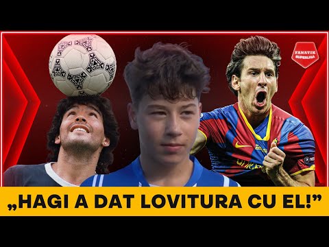 What Messi What Maradona Sabin Ilie S Son ALIEN GOAL At Gica Hagi S Juniors 