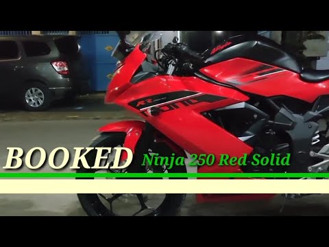 NINJA 250 MONO RED SOLID ,,,PREPARE USTADZ QODIR