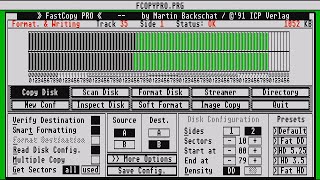 ATARI ST INTRO Clockwork Orange Menu Disk PLUS FASTCOPY PRO v 1c FAST COPY 3 0 Clockwork Orange STAR