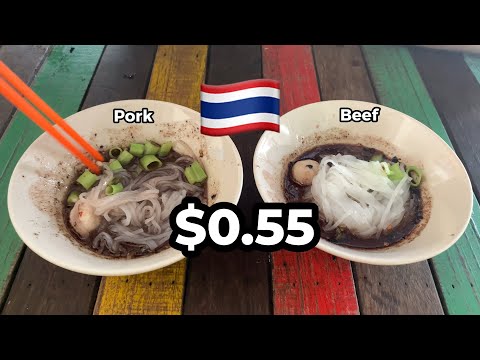 Cheap Thai Menu