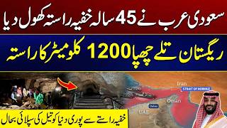 Us - Israel Iran War Escalation - Saudi Arabia Opens 45 - Year - Old Secret Oil Route - Shocking Reveal